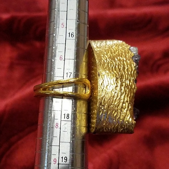 Farmer's Market ~ Amethyst Drusy Ring - Picture 5 of 7